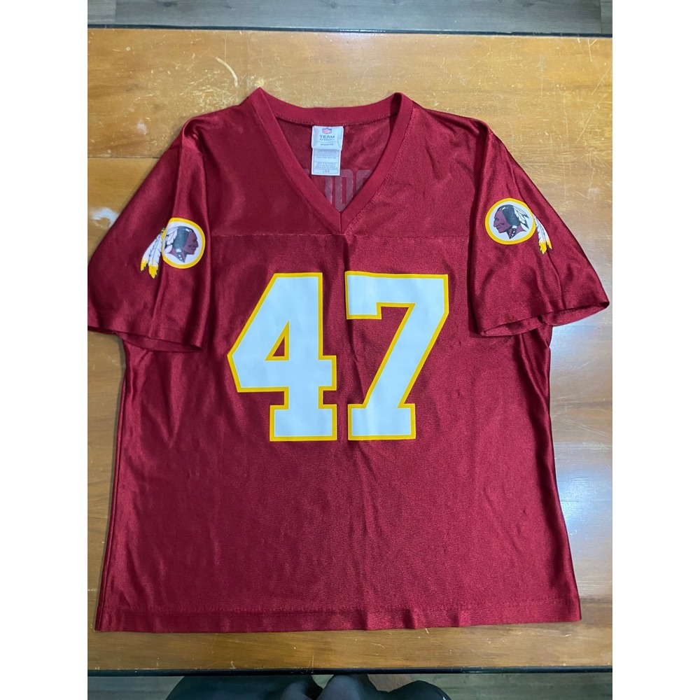 NFL Team Apparel Redskins Women's Chris Cooley 47 Jersey Large Excellent Cond